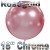 Chrome Luftballon Roségold, 45 cm Ø, 1 Stück