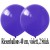 Luftballons Latex 40cm Ø, Violett, 2 Stück