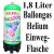 Ballongas-Helium Einwegbehälter 1,8 Liter Heliumgas