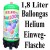 Ballongas-Helium Einwegbehälter 1,8 Liter Heliumgas