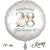Herzlichen Glückwunsch Boho. Großer Luftballon zum 28. Geburtstag mit Helium-Ballongas