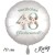 Herzlichen Glückwunsch Boho. Großer Luftballon zum 48. Geburtstag mit Helium-Ballongas