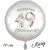 Herzlichen Glückwunsch Boho. Großer Luftballon zum 49. Geburtstag mit Helium-Ballongas