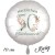 Herzlichen Glückwunsch Boho. Großer Luftballon zum 50. Geburtstag mit Helium-Ballongas
