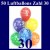 Luftballons, Latexballons 50 Stück  "30"