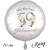 Herzlichen Glückwunsch Boho. Großer Luftballon zum 59. Geburtstag mit Helium-Ballongas