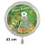 Dinosaurier-Luftballon zum 8. Geburtstag, 43 cm, mit Ballongas zum Geburtstag