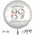Herzlichen Glückwunsch Boho. Großer Luftballon zum 89. Geburtstag mit Helium-Ballongas
