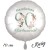 Herzlichen Glückwunsch Boho. Großer Luftballon zum 90. Geburtstag mit Helium-Ballongas