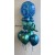 Ballon-Bouquet Blue Bubbles 