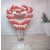 Deko Herz aus Mini-Luftballons  zur Hochzeit