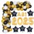 Abitur - Abiparty Deko Set 2025 gold - 94-teilig