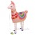 Lama, Airwalker Luftballon aus Folie mit Helium