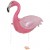 Flamingo, Airwalker Luftballon aus Folie ohne Helium