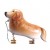 Golden Retriever, Airwalker Luftballon aus Folie ohne Helium