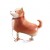 Shiba-Inu, Airwalker Luftballon aus Folie