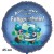 Alles Gute zum Führerschein! Luftballon aus Folie, satinblau, 45 cm, inklusive Helium-Ballongas