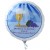 Alles Liebe zur Kommunion, Luftballon aus Folie mit Helium