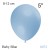 10 Luftballons 8-12cm, Vintage-Farbe Baby Blue