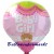 Baby Girl Heissluftballon aus Folie zu Geburt, Taufe, Babyparty, Girl-Mädchen, inklusive Ballongas Helium