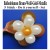 Ballonblumen-Set  Blumen aus Luftballons, Braun-Weiß-Gold-Metallic, 5 Stück