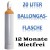 Ballongas Helium 20L Langzeit 12 Monate