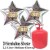 Silvester Dekoration, 20 Luftballons, silberne Sterne, 2026, mit 2,2 L Helium-Einweg