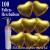 Golden Hearts Maxi-Set Folienballons