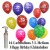 Geburtstags-Mini-Set 3, 8 Ballons Herzlichen Glückwunsch, 8 Zahlenballons, 1 Liter Helium