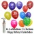 Geburtstags-Mini-Set 3, 8 Ballons Herzlichen Glückwunsch, 8 Zahlenballons, 1 Liter Helium