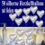 Herzluftballons mit Helium in Silber, Maxi-Set zur Silbernen Hochzeit, 50 Ballons und Ballongasflasche