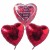 Bouquet Valentinstag 12, Helium-Luftballons, Zum Valentinstag Alles Liebe