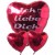 Bouquet, Helium-Luftballons, Ich liebe Dich!
