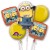 Ballon-Bouquet aus 5 Minions Luftballons, Happy Birthday, inklusive Helium zum Kindergeburtstag