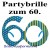 Party-Brille Zahl 60, zum 60. Geburtstag