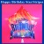 Happy Birthday Bubble Stern Luftballon, Colorful Stripes (mit Helium)