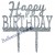 Spiegel Cake Topper Happy Birthday Glitter, Kuchendekoration zum Geburtstag