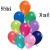 Deko-Luftballons, Bunt gemischt, Latex 30 cm Ø, 50 Stück 