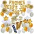 Silvesterdeko-Set mit Luftballons Frohes neues Jahr 2027 White & Gold, 49-teilig