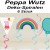 Peppa Wutz Deko-Swirls, Deko-Spiralen zum Peppa Pig Kindergeburtstag, 6 Stück