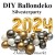 DIY-Ballondeko Silvester 03