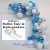 Wilde Ballongirlande Blau 3,50 Meter, Do it yourself-Set