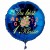 Du bist 1. Klasse. Blauer, runder Luftballon zum Schulanfang, zur Einschulung, inklusive Helium-Ballongas