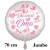 Du wirst Oma - Girl. Großer Luftballon inklusive Helium, Satin de Luxe, weiß, 70 cm