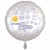 Du wirst Opa, Luftballon inklusive Helium, Satin de Luxe, weiß, 43 cm