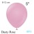 50 Luftballons 8-12cm, Vintage-Farbe Dusty Rose