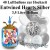 Großes Luftballon-Set, Entwined Hearts Silber, 40 Ballons, mit Helium-Einwegbehälter