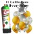 Silver Star Luftballons Super-Mini-Set, 11 Luftballons mit Helium-Einwegbehälter