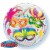 Masquerade Bubble Luftballon zu karneval, ohne Helium/Ballongas 
