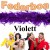 Federboa Violett, 180 cm, Hen Party, Junggesellinnenabschied